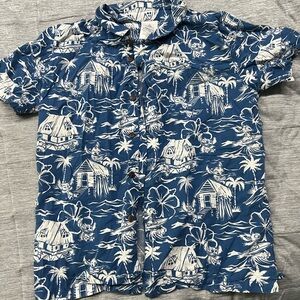 Disney "Lilo and Stitch" Button Down Kids Shirt